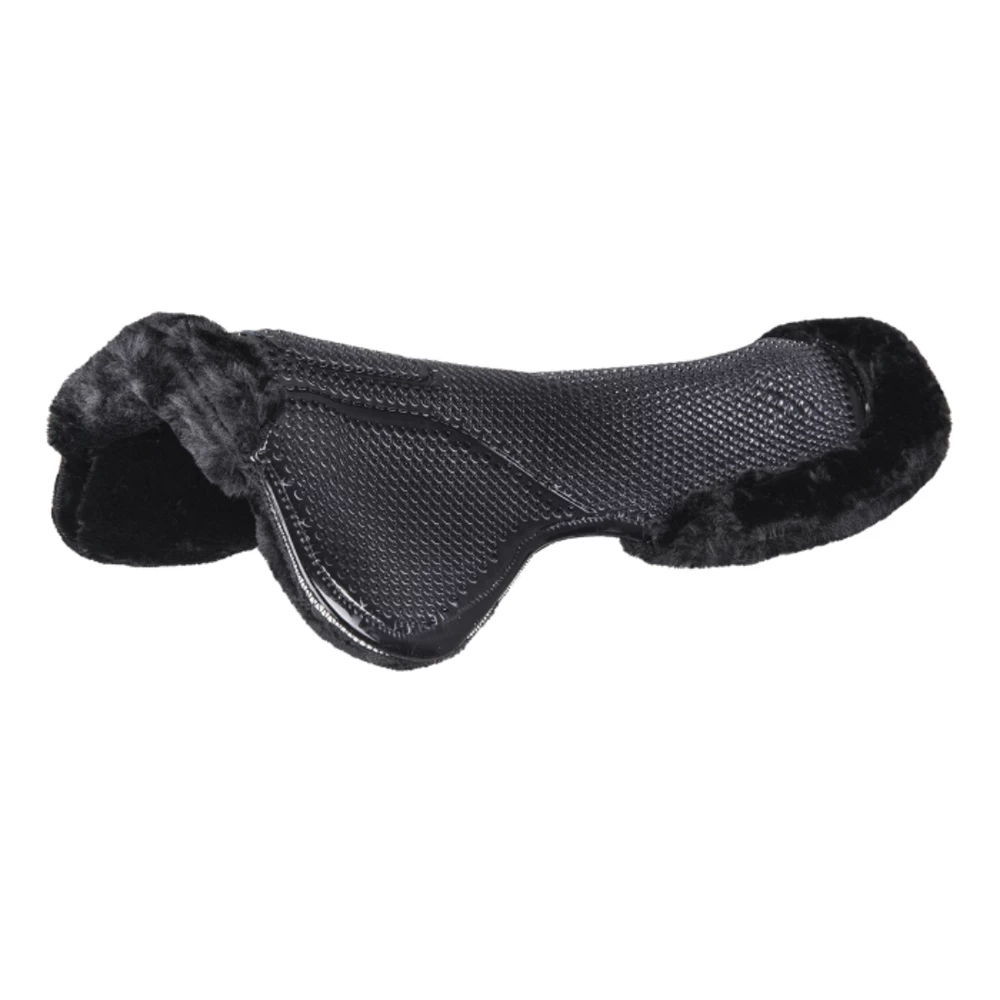 Waldhausen Gel Pad with Synthetic Fur in Black