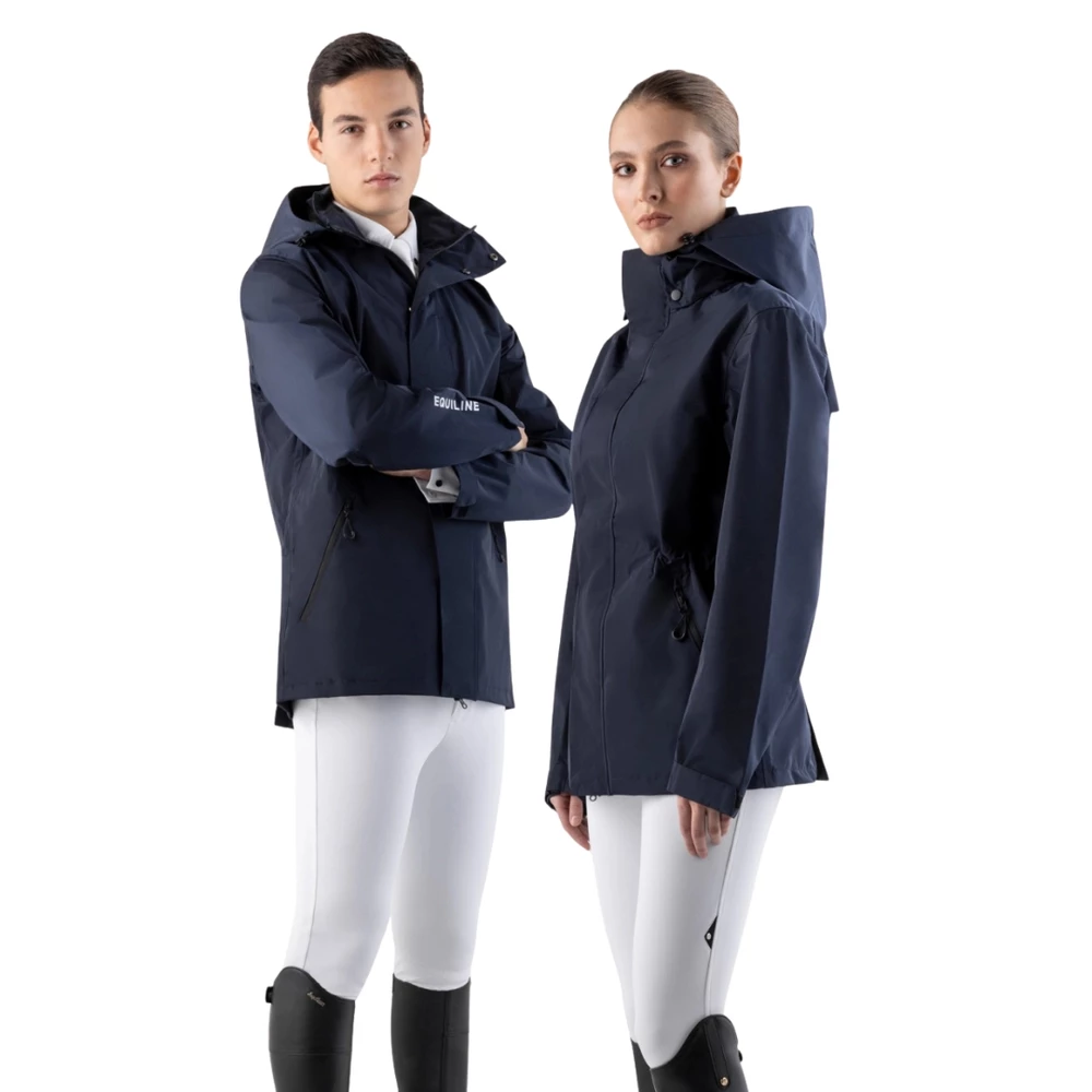 Equiline Revek Waterproof Jacket - Blue in Blue