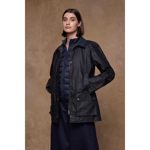 Jack Murphy Claire Wax Jacket - Navy in Navy