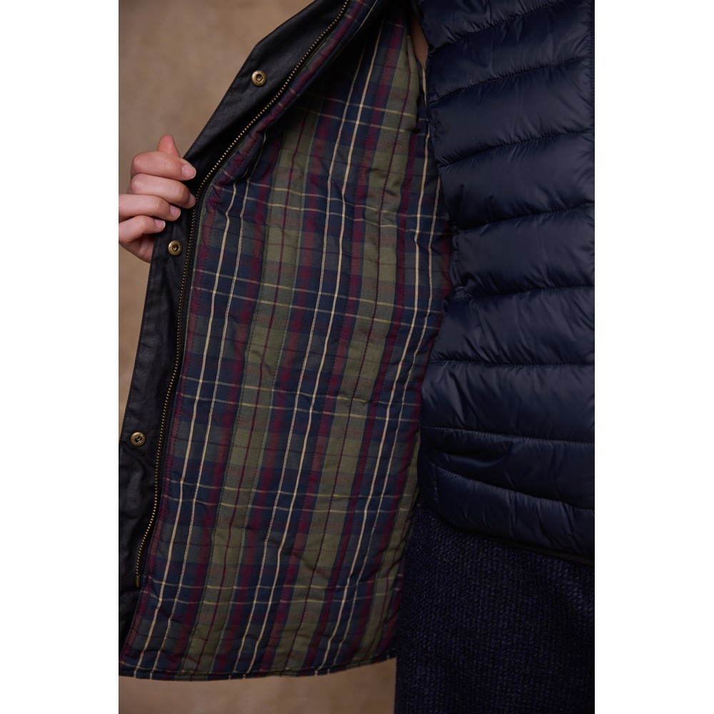 Jack Murphy Claire Wax Jacket - Navy 