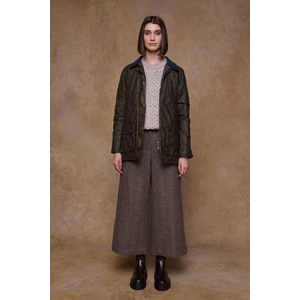 Jack Murphy Claire Wax Jacket - Hunting Green in Hunting Green