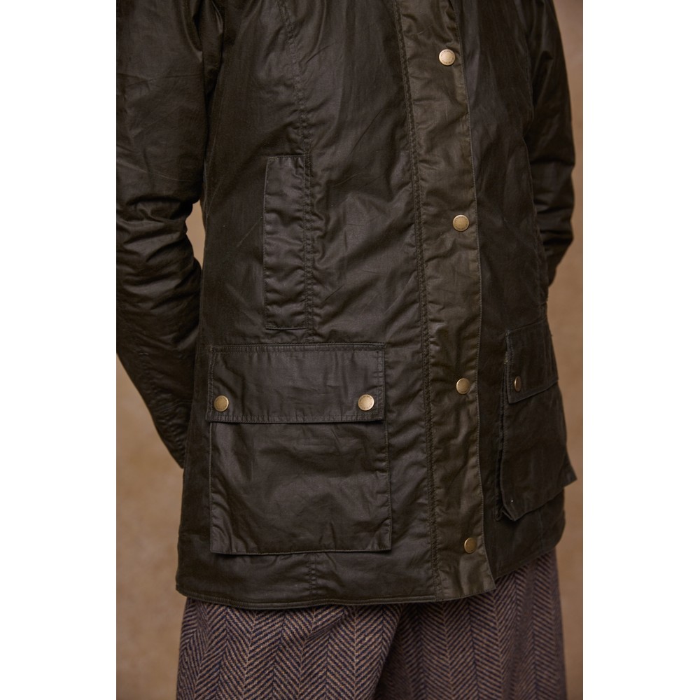 Jack Murphy Claire Wax Jacket - Hunting Green 