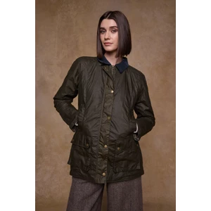 Jack Murphy Claire Wax Jacket - Hunting Green in Hunting Green
