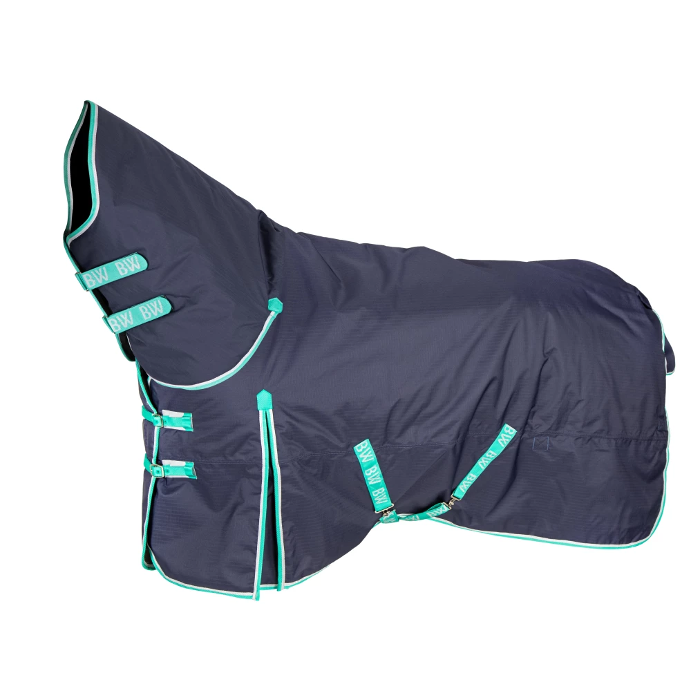 Bridleway Ontario 300g Combo Turnout Rug - Navy in Navy