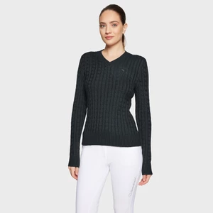 Samshield Lisa Twisted Cable Knit Pull-Over - Moonless Night in Moonless Night