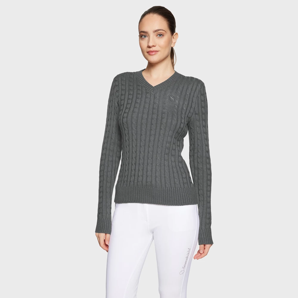 Samshield Lisa Twisted Cable Knit Pull-Over - Ore in Ore