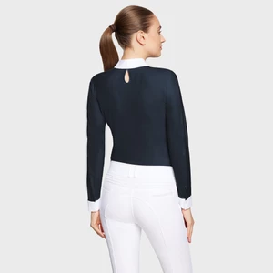 Samshield Louisella One-Colour Short Collar Top - Navy 