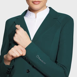 Samshield Olympe 4 4-Button Riding Jacket  - Hunter Green in Hunter Green