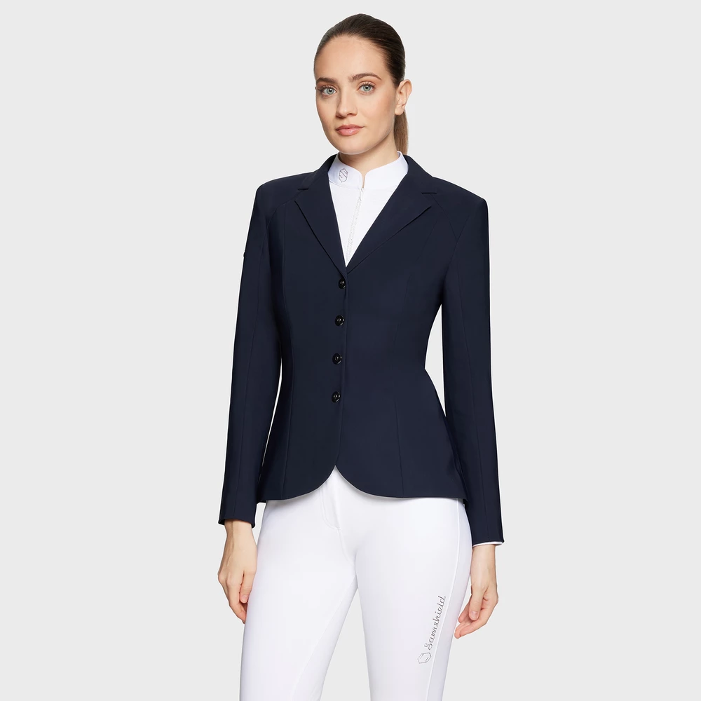 Samshield Olympe 4 4-Button Riding Jacket  - Navy in Navy
