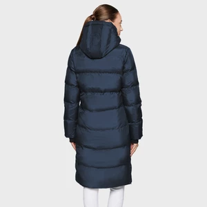 Samshield Sierra Long Quilted Puffer With Crystal Details - Navy 