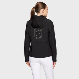 Samshield Victoria Double-Zip Hooded Softshell Jacket - Black 