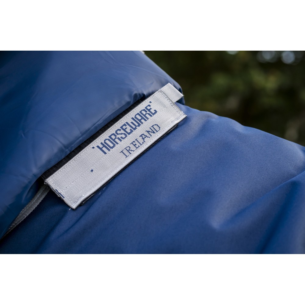 Horseware Amigo Amigo 1200D FieldSafe Plus Turnout 0g - Navy/Titanium Grey & Silver