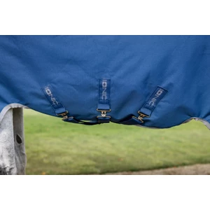 Horseware Ionic Therapy Turnout 100g  - Imperial Blue/Silver & Navy in Imperial Blue/Silver & Navy