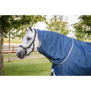 Horseware Ionic Therapy Turnout 100g  - Imperial Blue/Silver & Navy in Imperial Blue/Silver & Navy