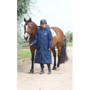 EQUIDRY Original Thick Fleece - Navy/Grey in Navy/Grey