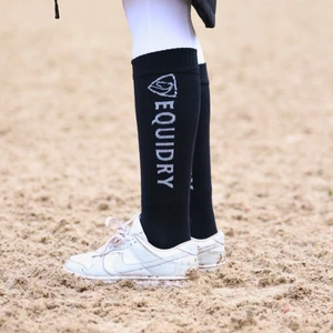 EQUIDRY Waterproof Socks - Black/Grey 