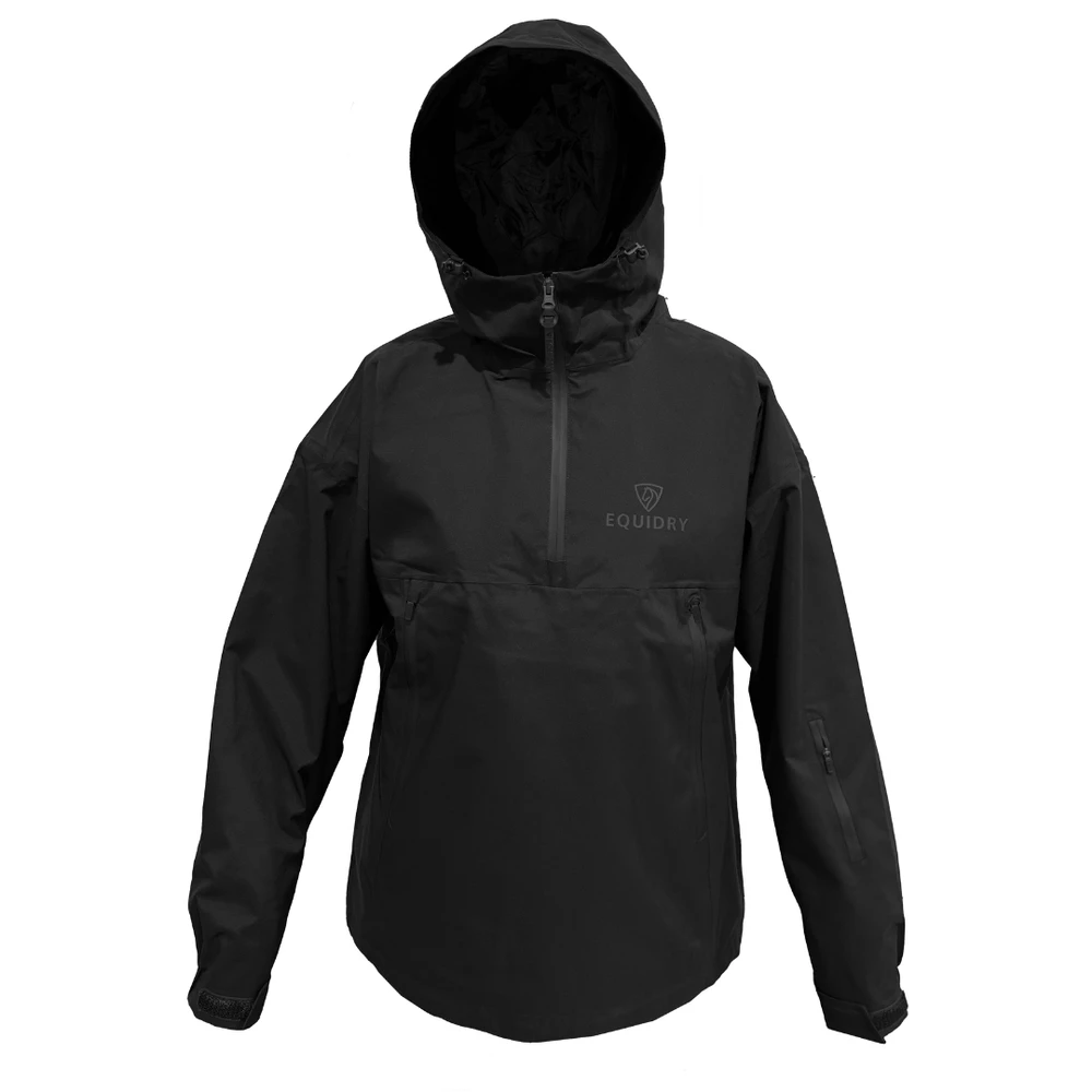 EQUIDRY Storm Smock - Black in Black