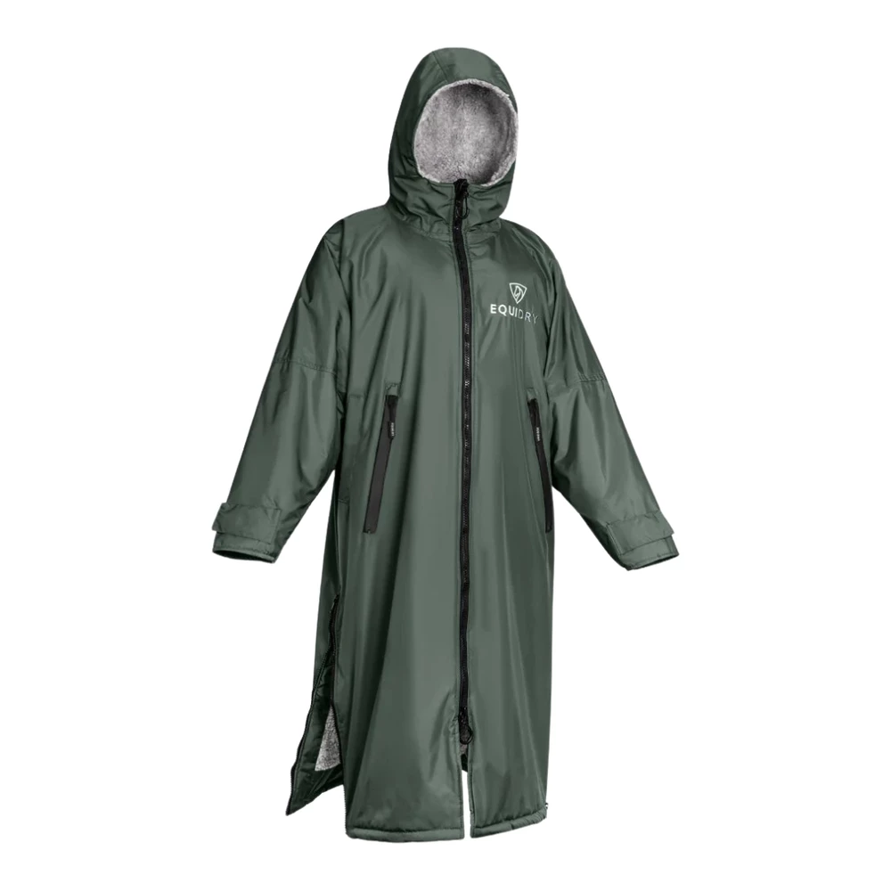 EQUIDRY Original Children's | Thick Fleece - Black Forest Green/Grey in Black Forest Green/Grey