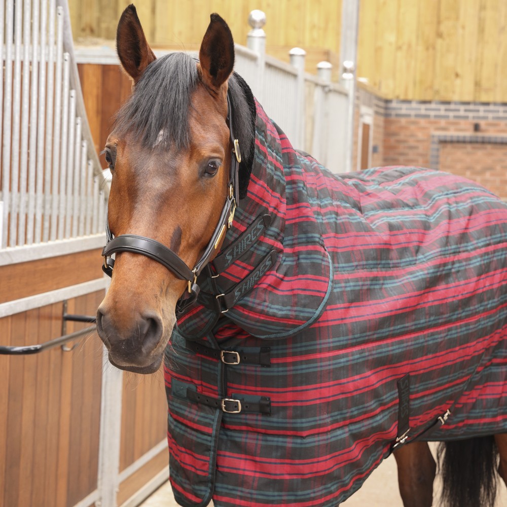 Tempest Plus 200 Stable Rug - Red Tartan 