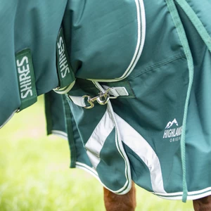 Shires Equestrian Highlander Original 300 Turnout Combo Rug - Green in Green