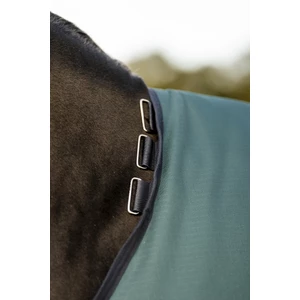 Horseware Amigo Amigo Ripstop 900D Turnout 100g - Dynasty Green/Navy & Silver in Dynasty Green/Navy & Silver