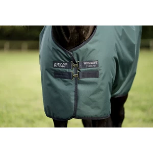 Horseware Amigo Amigo Ripstop 900D Turnout 50g - Dynasty Green/Navy & Silver in Dynasty Green/Navy & Silver
