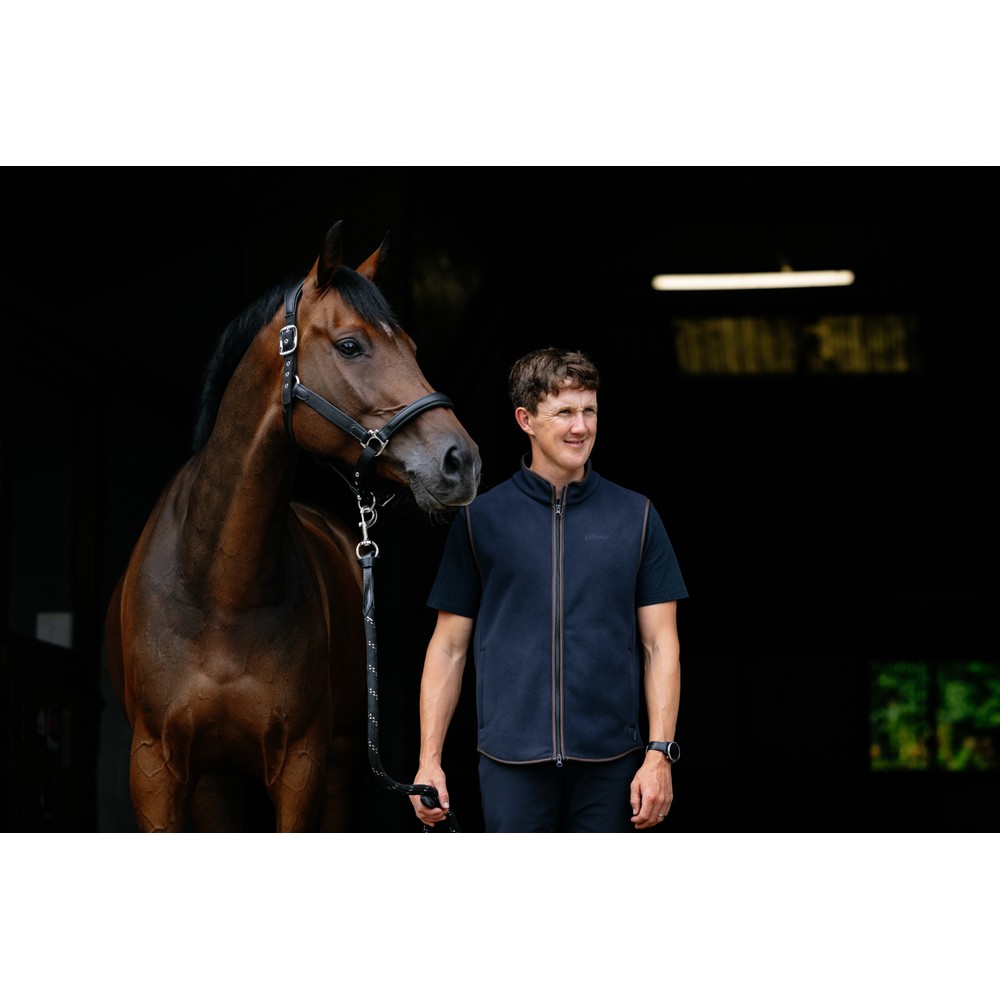 LeMieux Mens Fleece Gilet  - Navy 