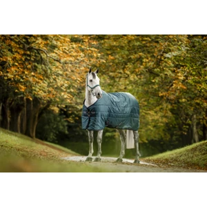 Horseware Amigo Amigo Ripstop Insulator Stable 350g - Dynasty Green/Navy & Silver in Dynasty Green/Navy & Silver