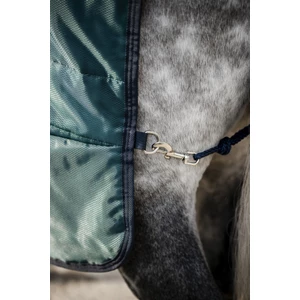 Horseware Amigo Amigo Ripstop Insulator Stable 350g - Dynasty Green/Navy & Silver in Dynasty Green/Navy & Silver