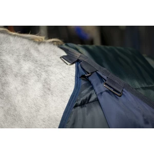Horseware Amigo Amigo Ripstop Insulator Stable 350g - Dynasty Green/Navy & Silver in Dynasty Green/Navy & Silver