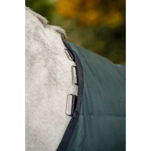Horseware Amigo Amigo Ripstop Insulator Stable 350g - Dynasty Green/Navy & Silver in Dynasty Green/Navy & Silver