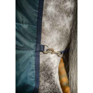 Horseware Amigo Amigo Ripstop Insulator Stable 350g - Dynasty Green/Navy & Silver in Dynasty Green/Navy & Silver