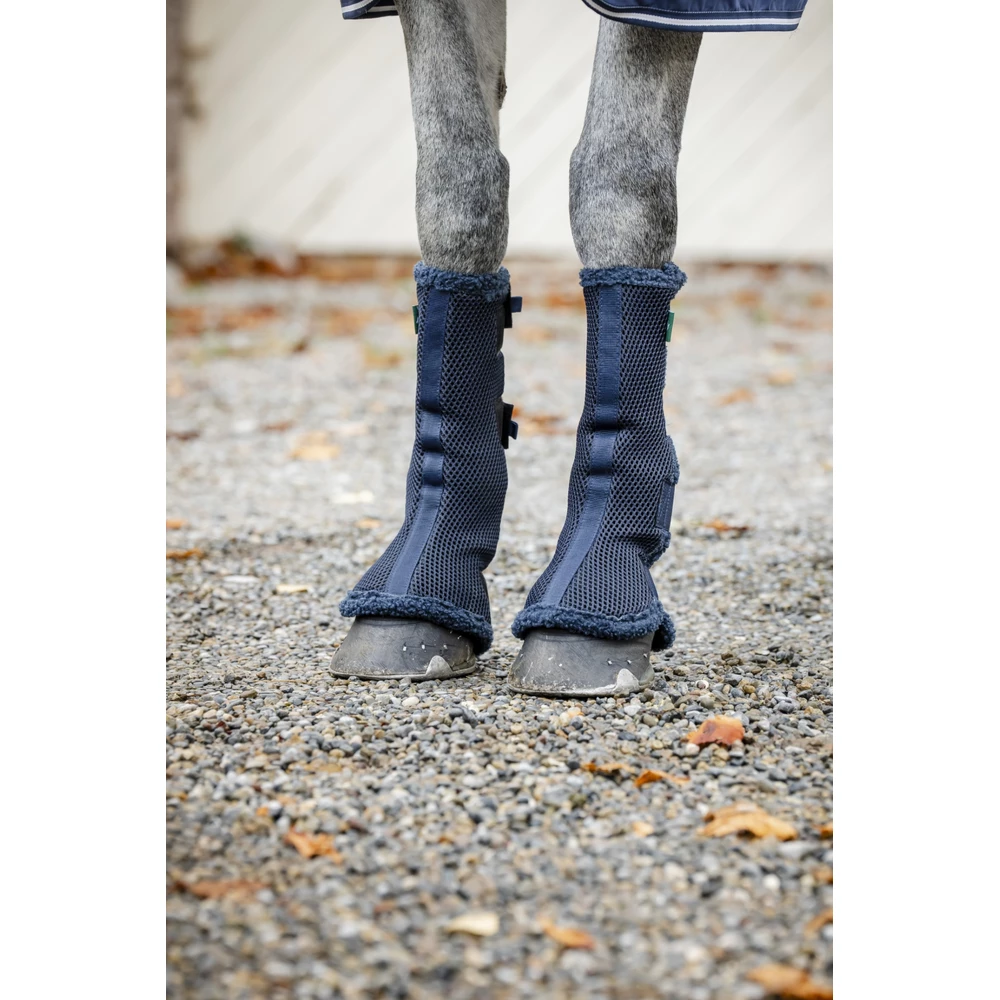 Horseware Show Ready Wraps - Navy/Navy & Silver in Navy/Silver