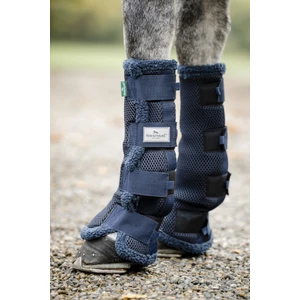Horseware Show Ready Wraps - Navy/Navy & Silver in Navy/Silver