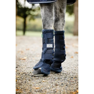 Horseware Show Ready Wraps - Navy/Navy & Silver in Navy/Silver