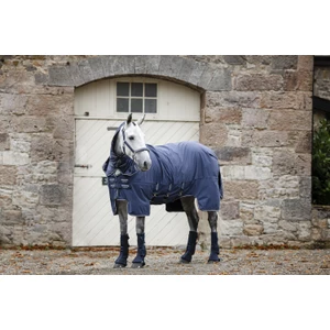 Horseware Show Ready Wraps - Navy/Navy & Silver in Navy/Silver