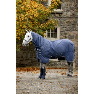 Horseware Show Ready Wraps - Navy/Navy & Silver in Navy/Silver