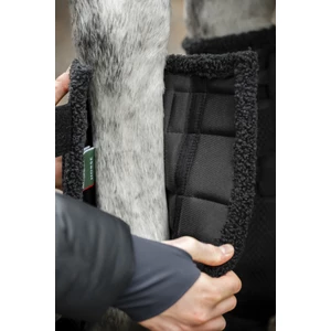 Horseware Show Ready Wraps - Black/Black & Silver in Black/Black & Silver