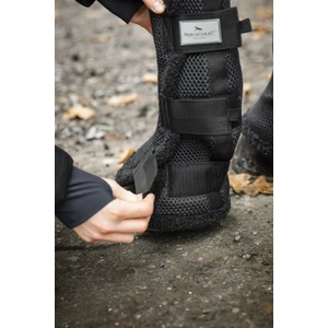 Horseware Show Ready Wraps - Black/Black & Silver in Black/Black & Silver