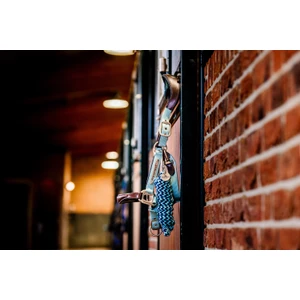 Horseware Signature Webbing Headcollar - Brown/Blue Haze in Brown/Blue Haze