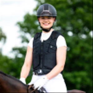 QHP Body protector Adult Black in Black