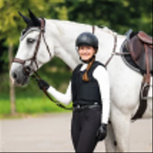 QHP Body protector Adult Black in Black