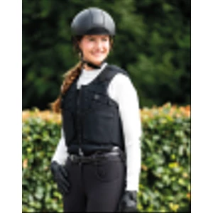 QHP Body protector Adult Black in Black
