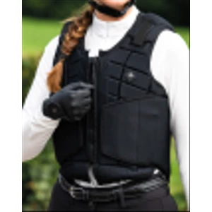 QHP Body protector Adult Black in Black