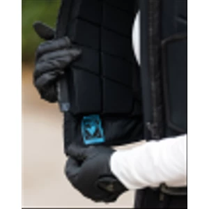 QHP Body protector Adult Black in Black