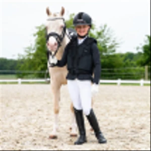 QHP Body protector Junior Black in Black