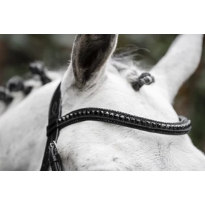 Horseware Diamante Flash Bridle - Black/Black in Black