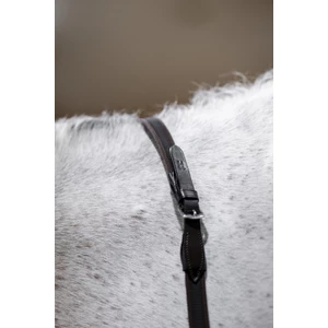 Horseware Rubber Grip Continental Reins - Black 