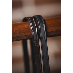 Horseware Curb Reins - Black in Black