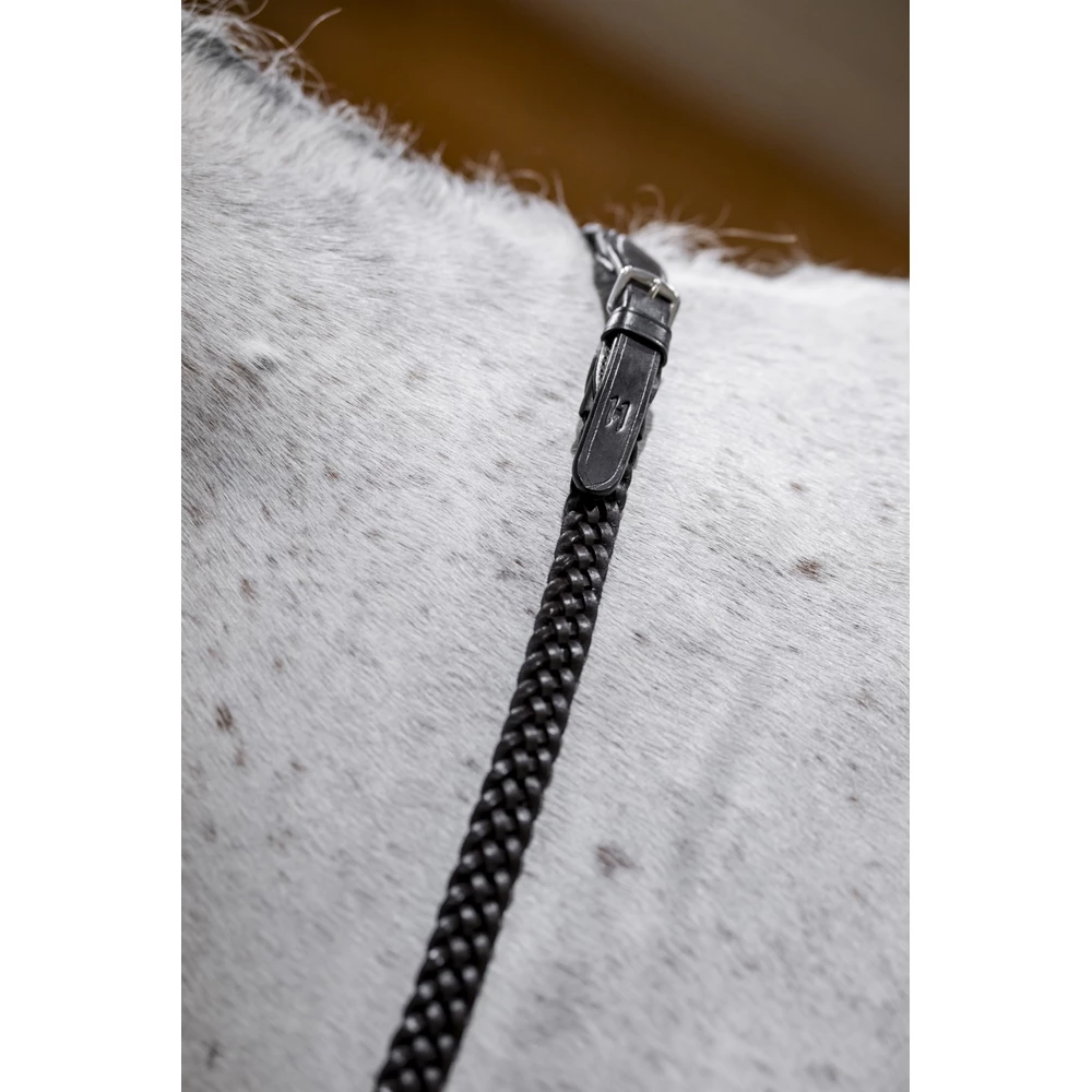 Horseware Plaited Reins - Brown in Brown